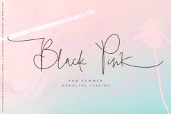 Black Pink Summer (Monoline)