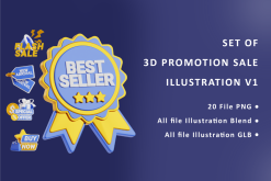 3D Promotion Sale Icons V2