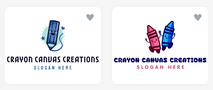30. Produce a creative art supply logomark using paintbrush and splash elements, drawn in crayon-like strokes.