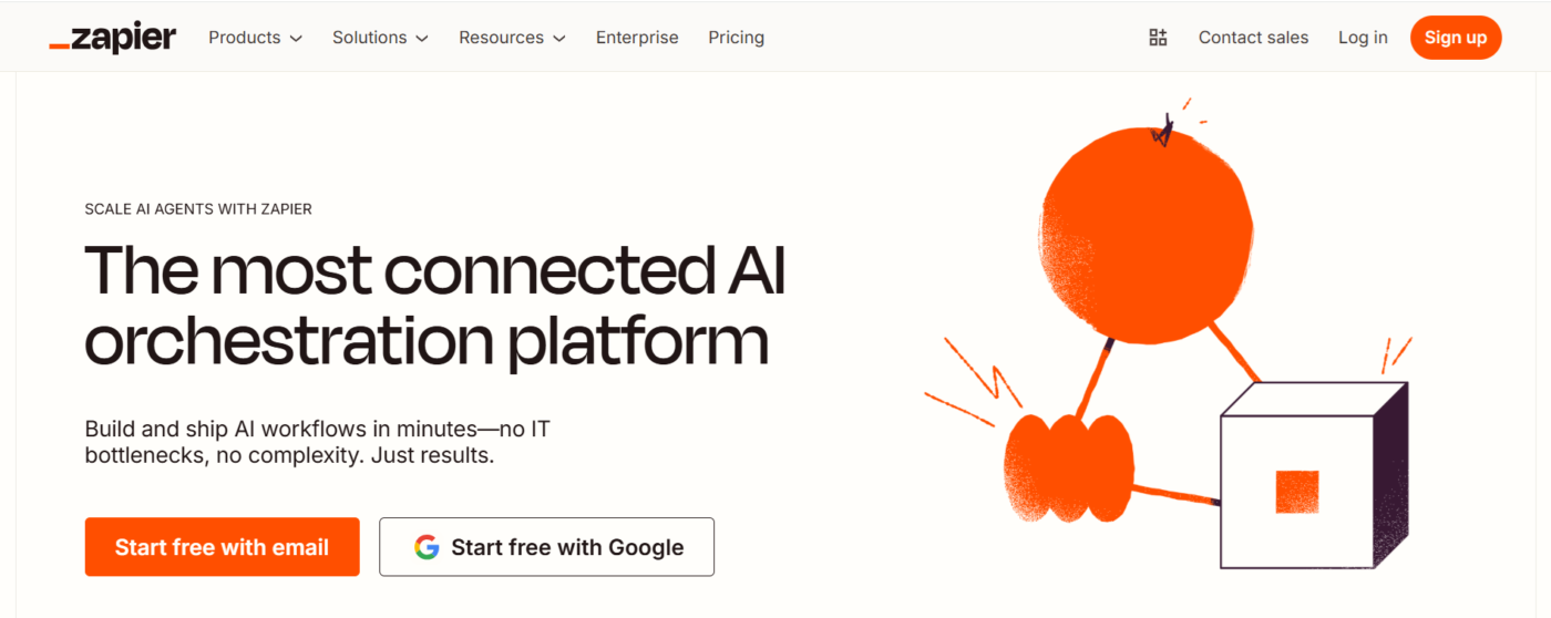 Zapier Website