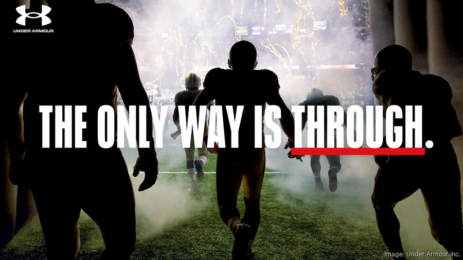 Under Armour campaign showcasing determination and athletic lifestyle