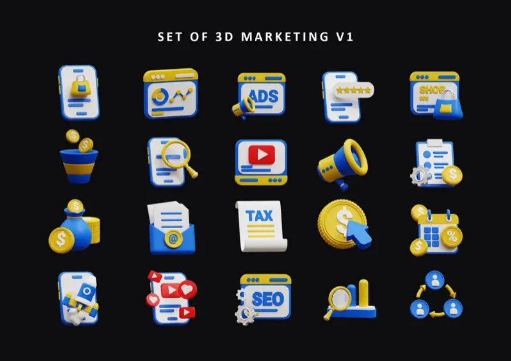 Set of high-quality graphics | Source: letterarastudio.com