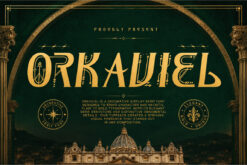 Orkaviel – Decorative Display Serif Font
